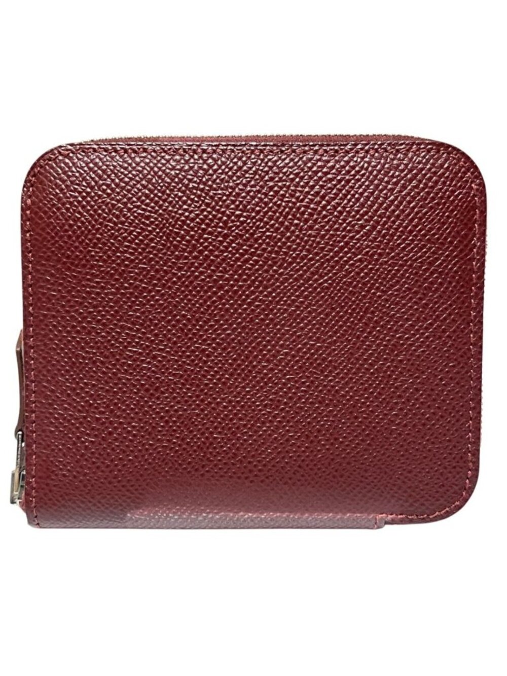 Hermes Azap Compact Silk'in Bifold Wallet Leather Silk